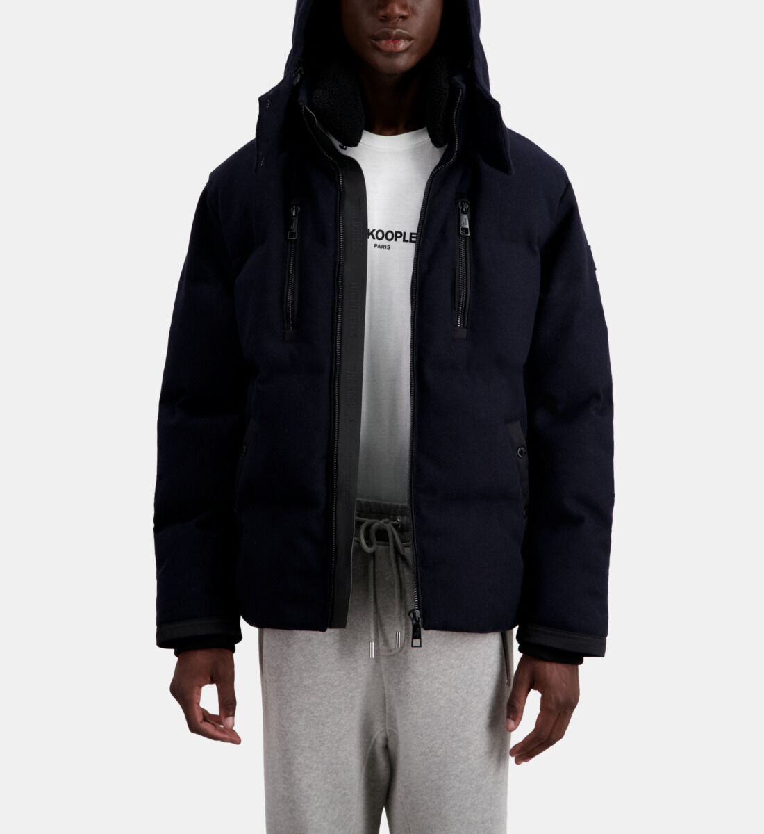 Doudoune cheap flanelle homme