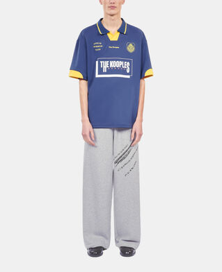 The Kooples MEN BLUE BRUT tk team blue polo t-shirt