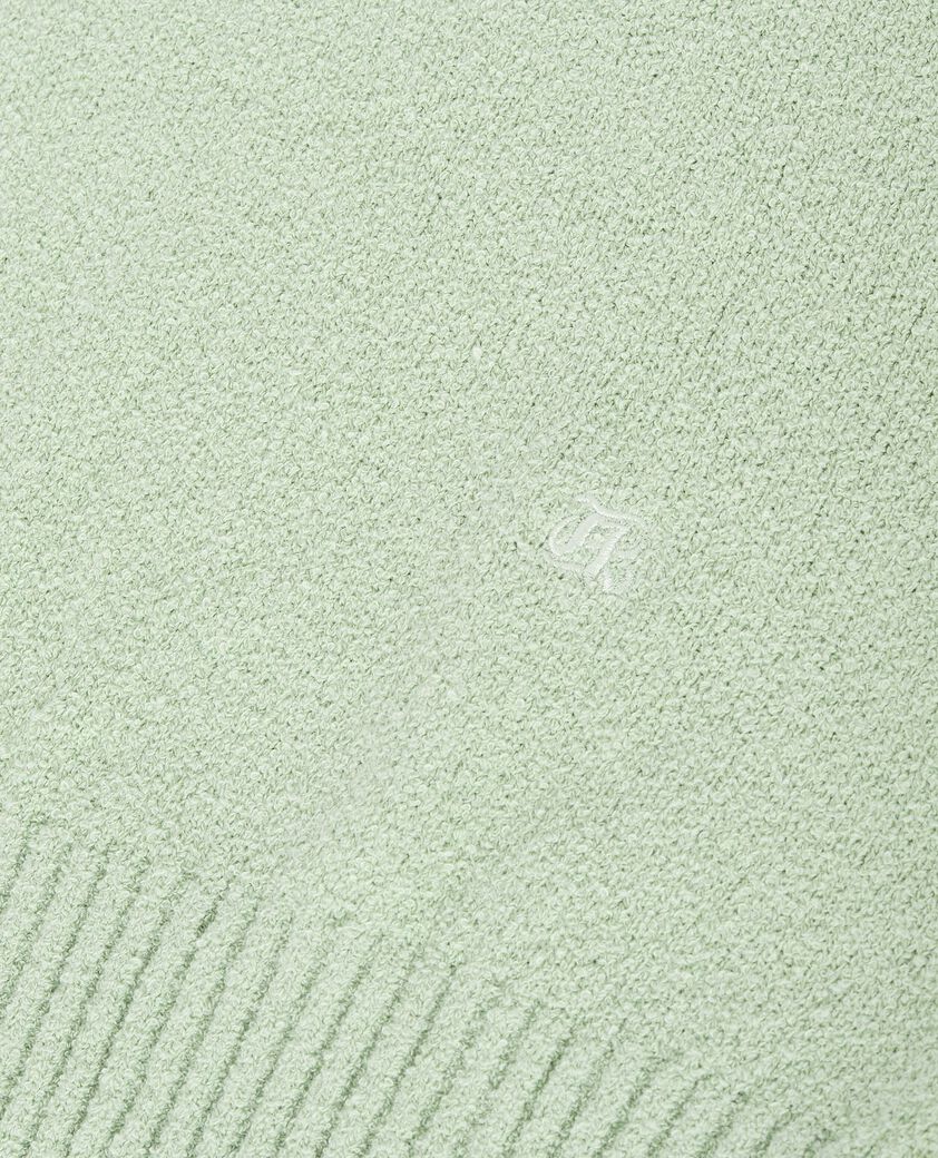 The Kooples MEN ALMOND GREEN almond green short-sleeved sweater