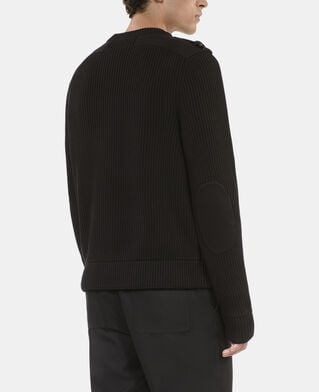 The Kooples MEN BLACK black cotton sweater