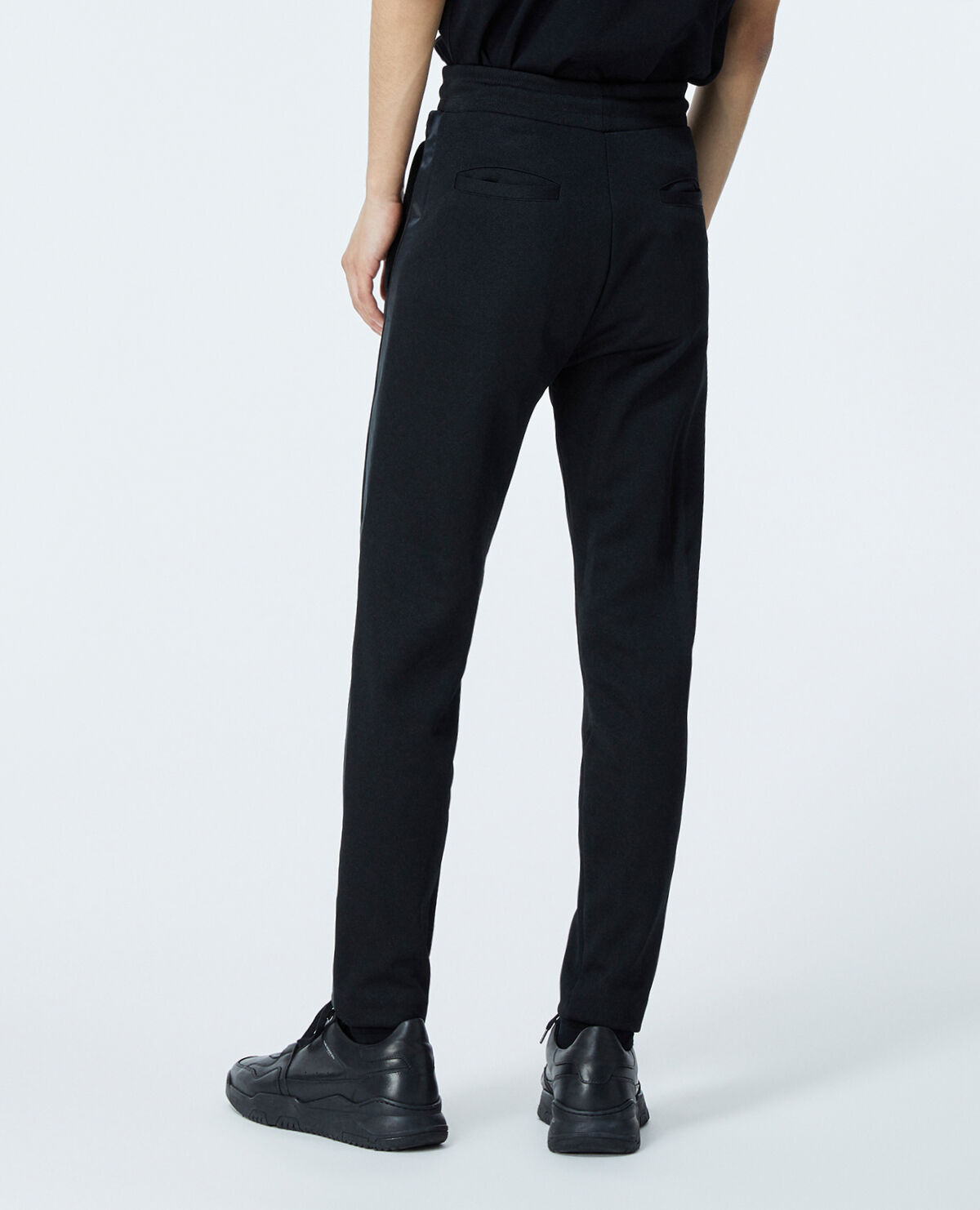 Satin joggers mens shop
