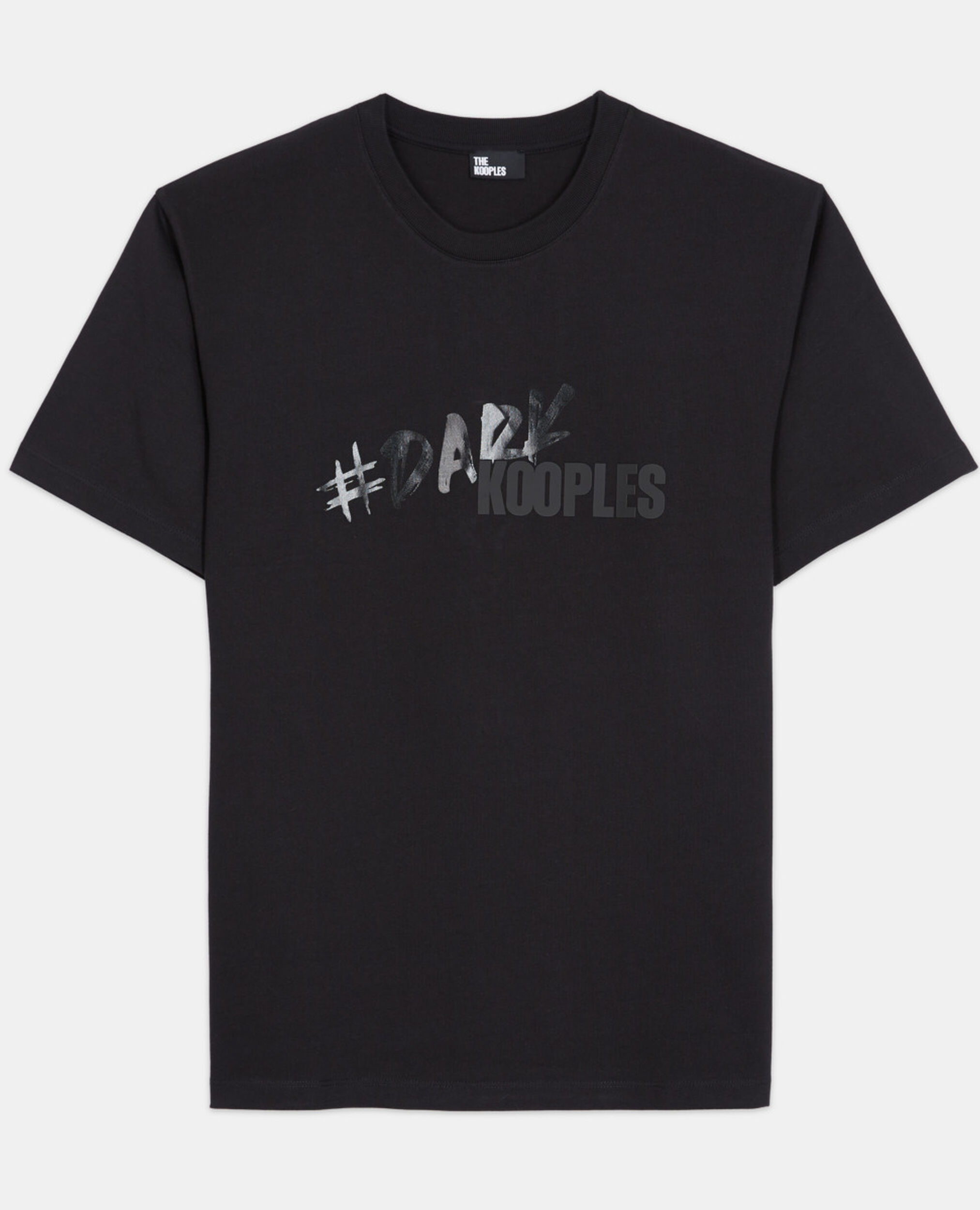 The Kooples logo T-shirt, BLACK, hi-res image number null