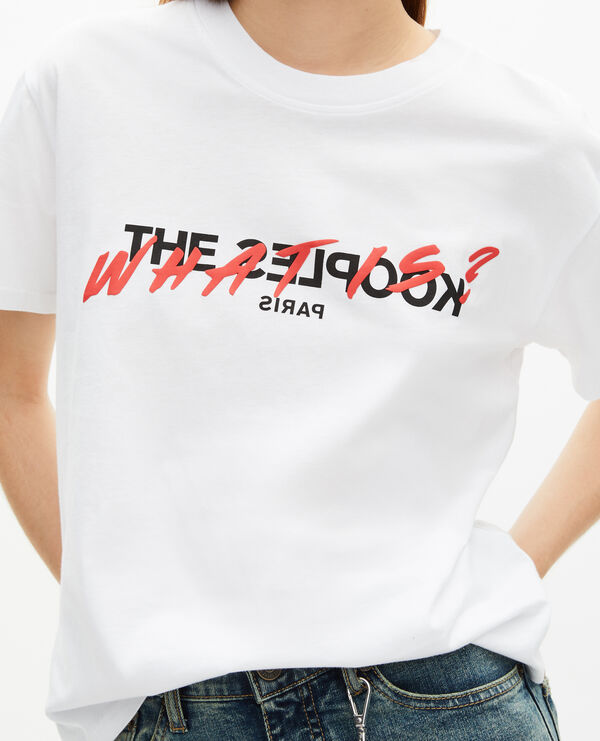 The Kooples FEMME WHITE t-shirt what is blanc