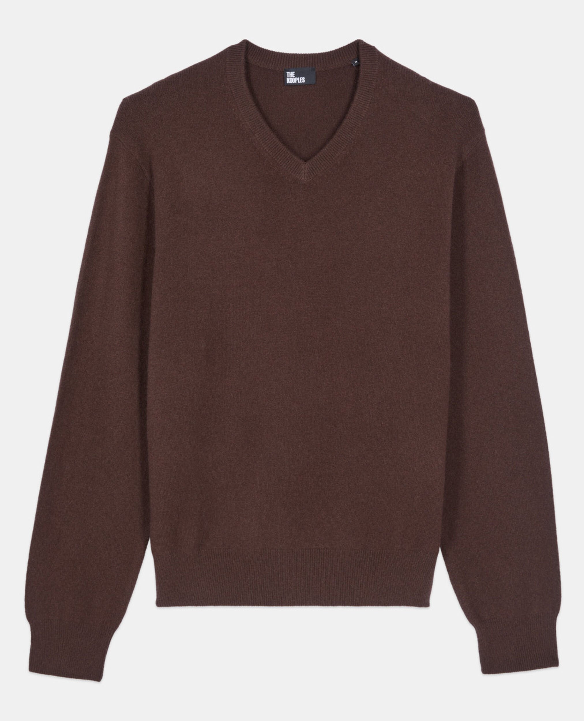 Pull en cachemire marron, BROWN, hi-res image number null