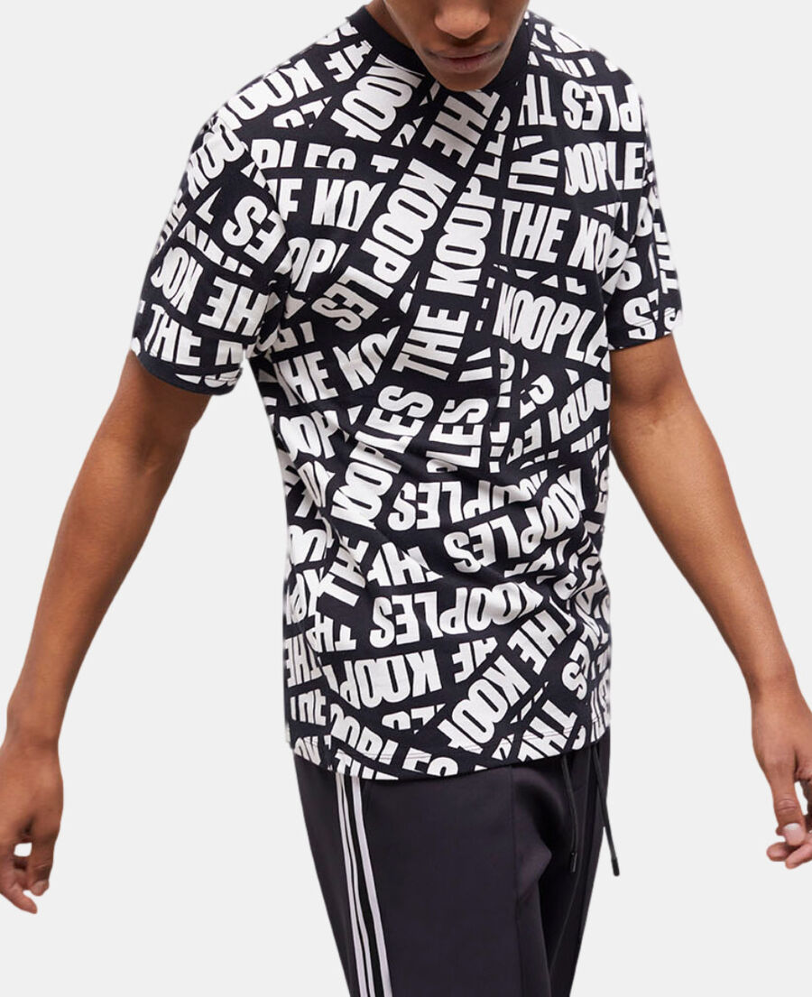 t-shirt with tape logo
