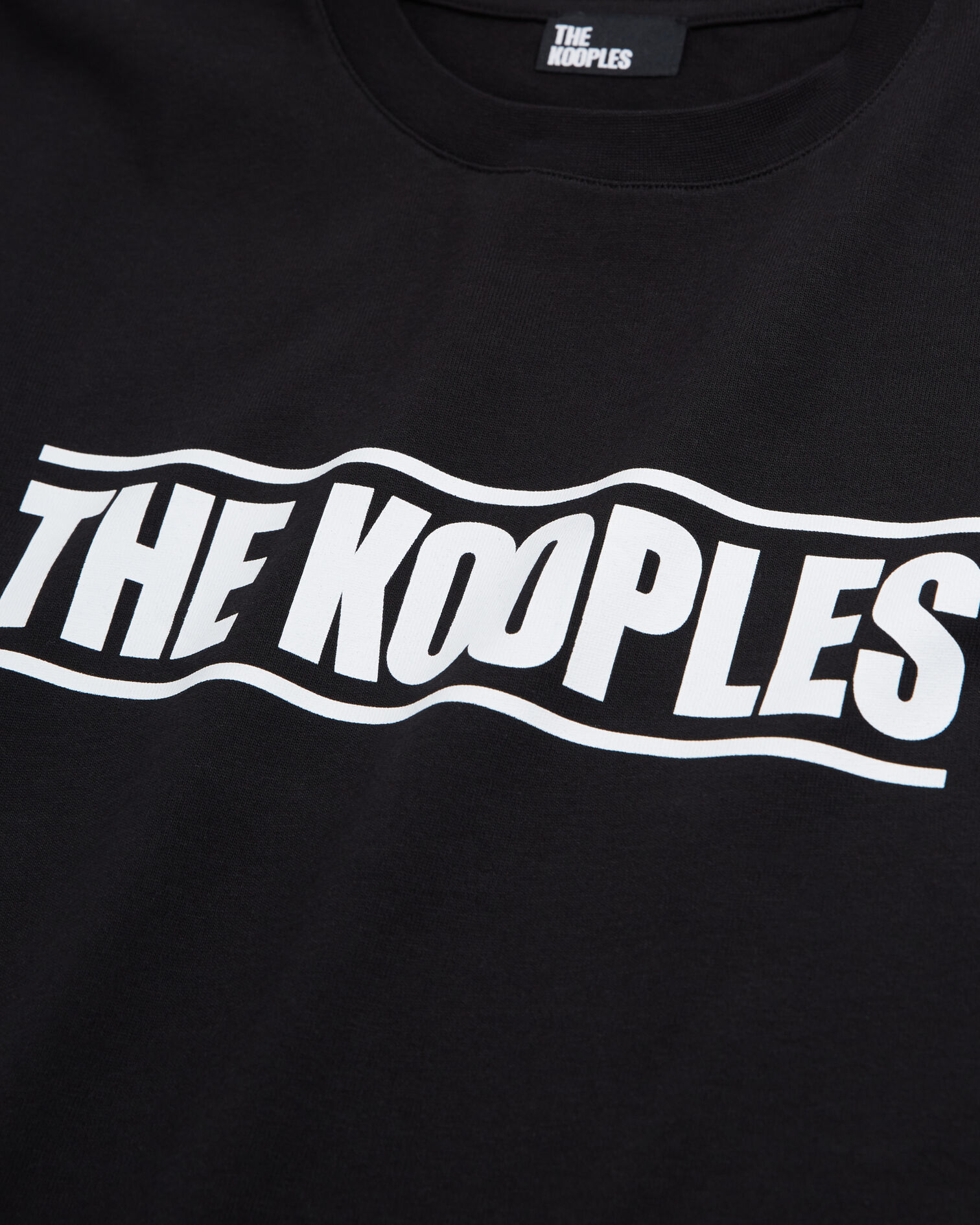 T-shirt Femme logo The Kooples noir, BLACK, hi-res image number null