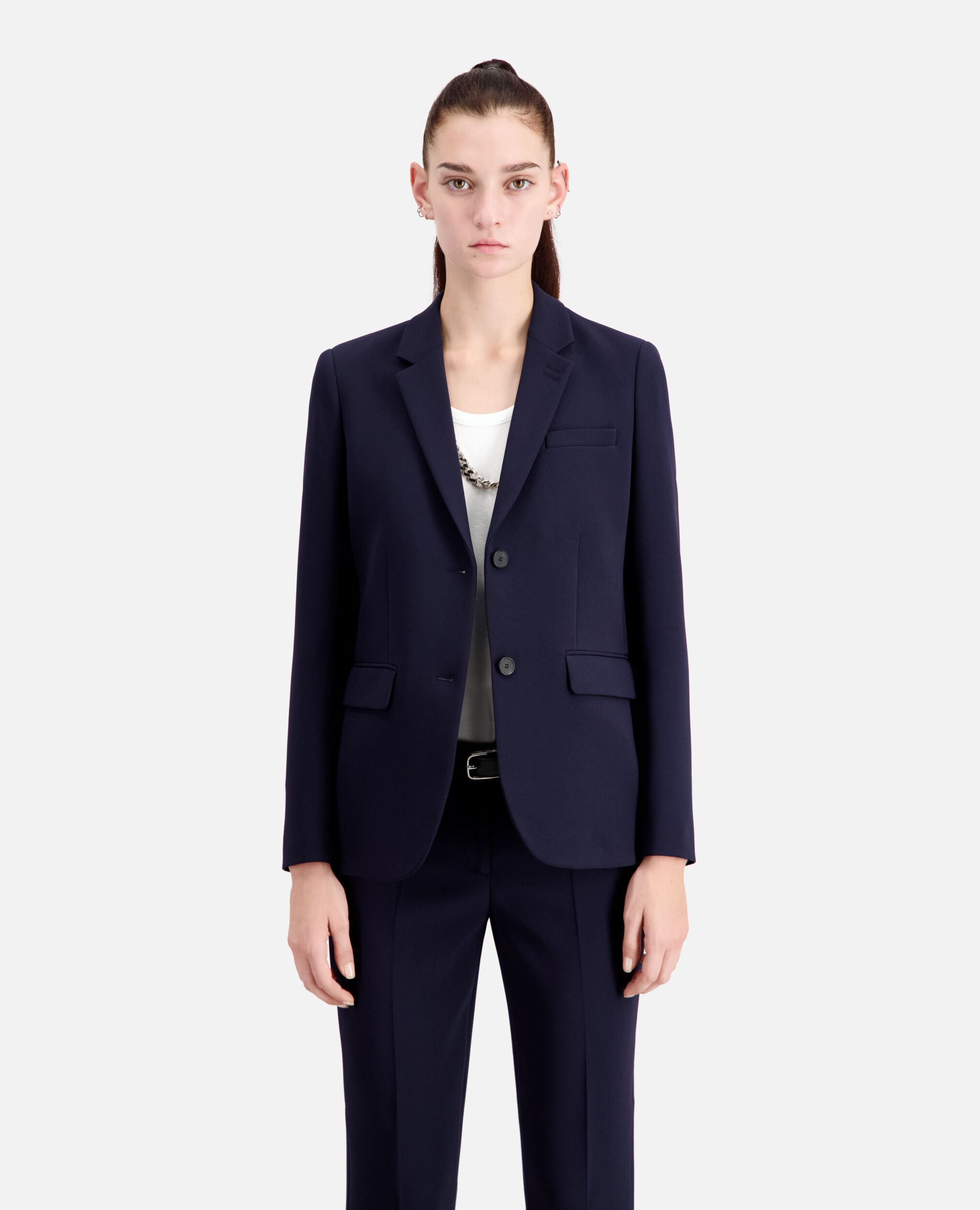Navy dress shop jacket womens