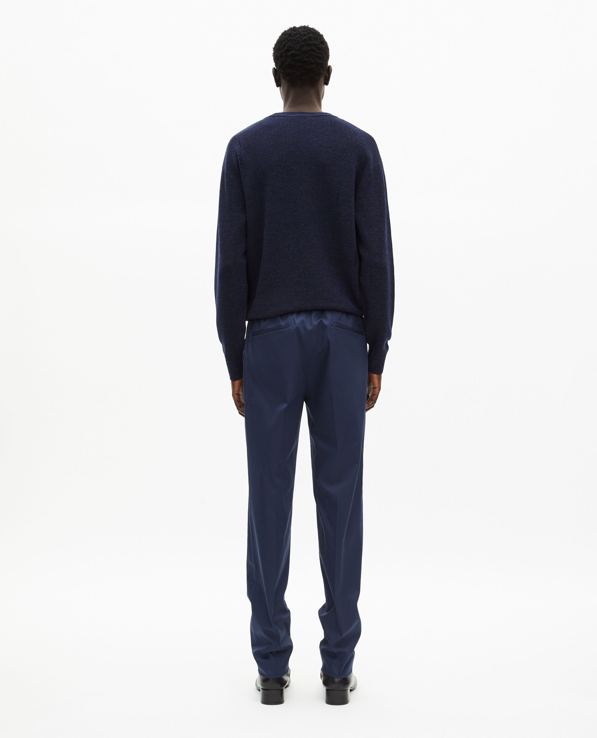 Pantalon droit marine, NAVY, hi-res image number null