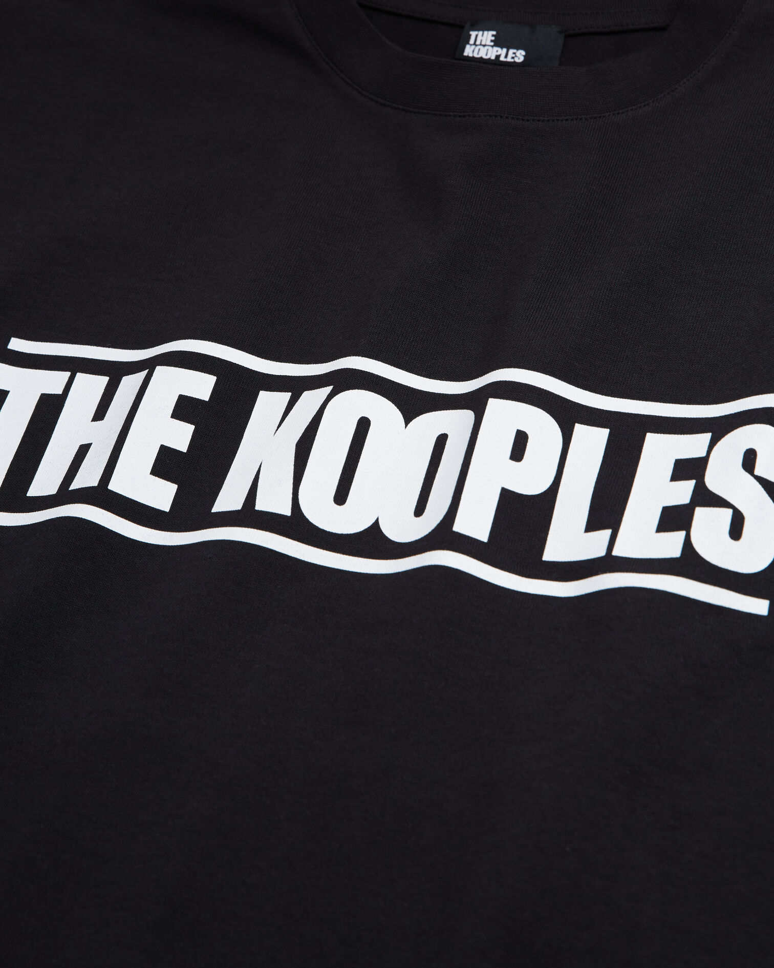 T-shirt Homme logo The Kooples noir, BLACK, hi-res image number null