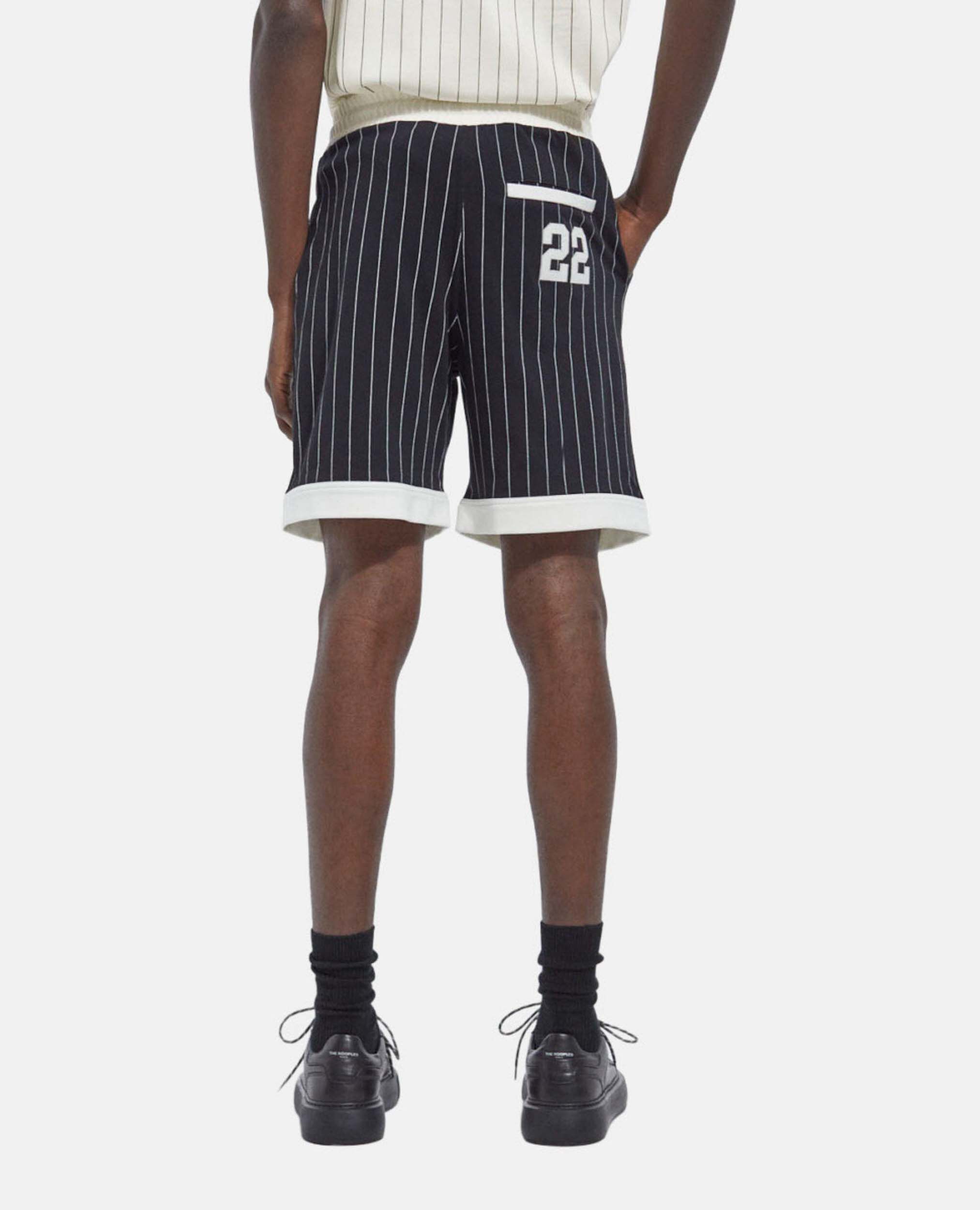 Striped hotsell basketball shorts