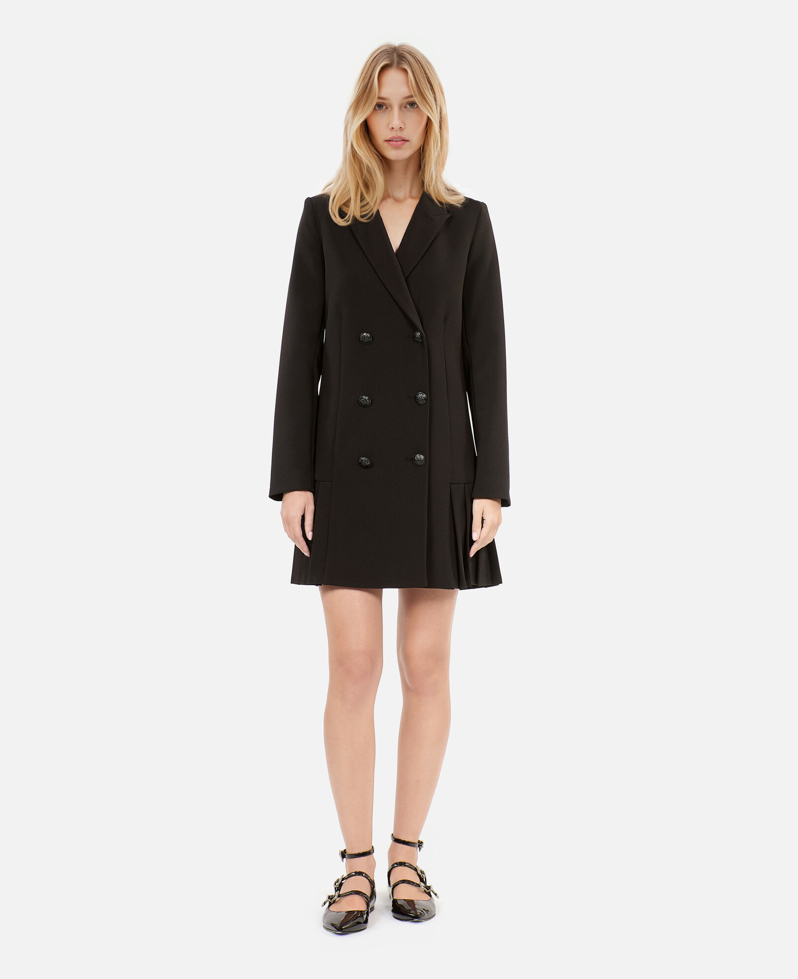 The Kooples WOMEN BLACK short black dress