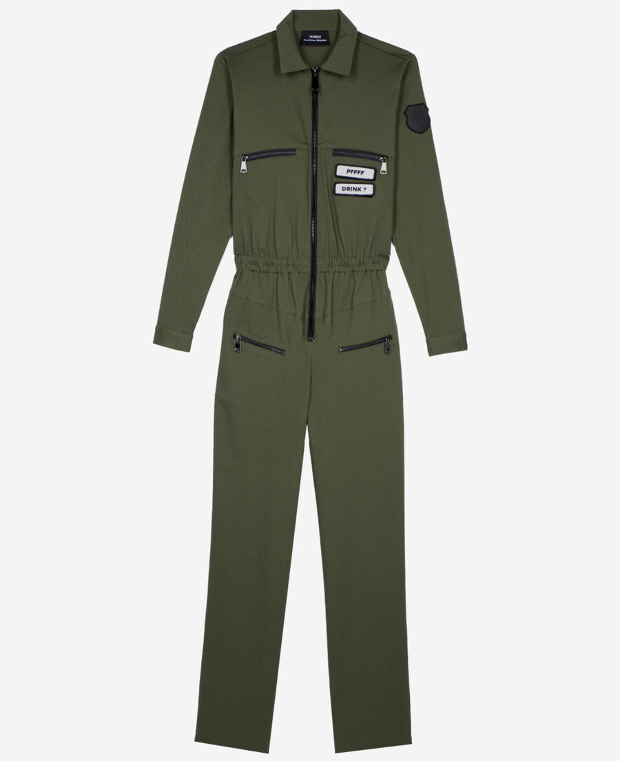 The Kooples WOMEN KAKI khaki the kooples x carolina ritzler jumpsuit