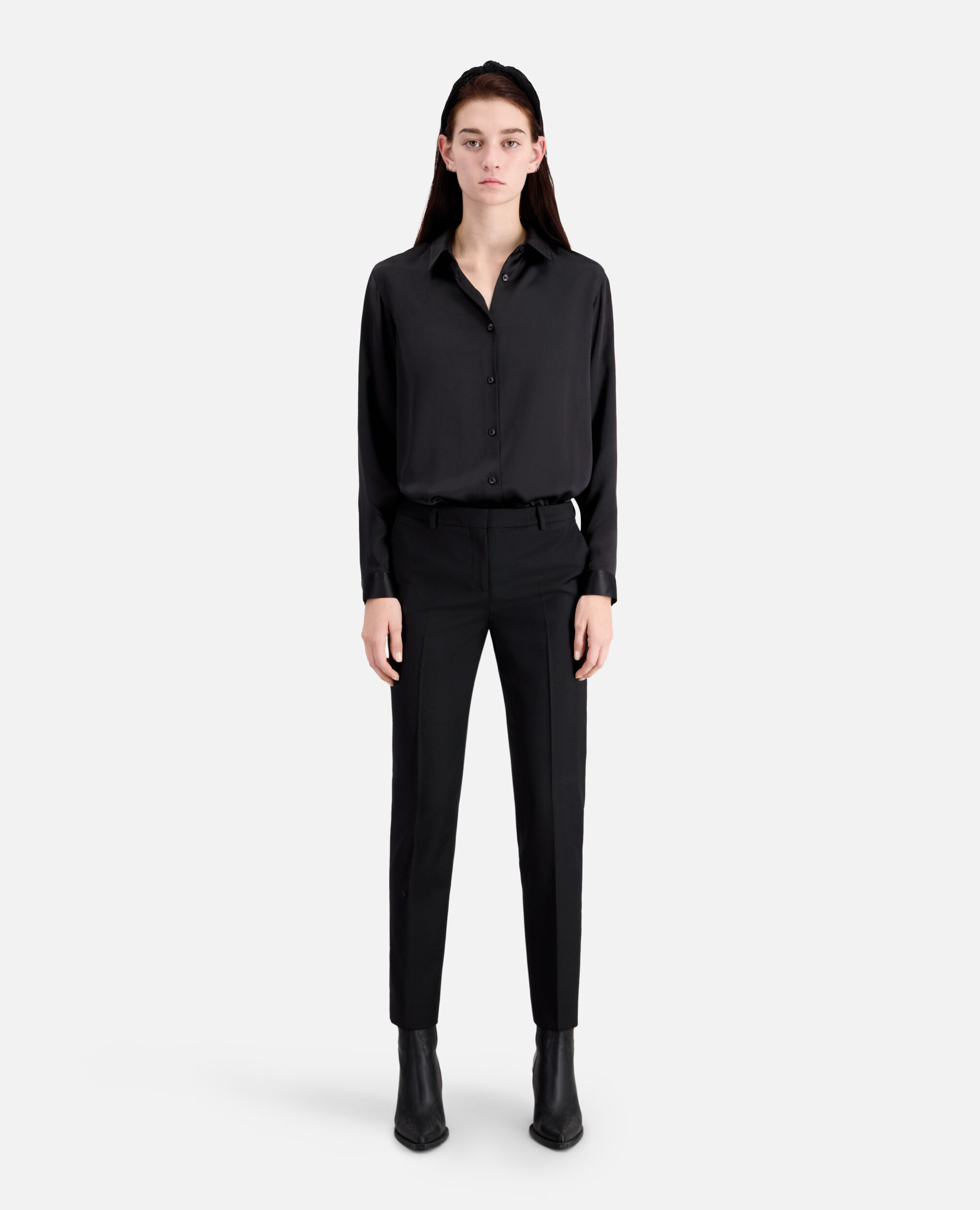 Womens black dress sales pants with pockets