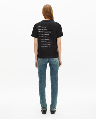 The Kooples FEMME BLACK t-shirt what is avec strass noir