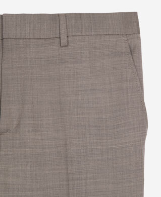 The Kooples HOMME BEIGE pantalon de costume en laine beige