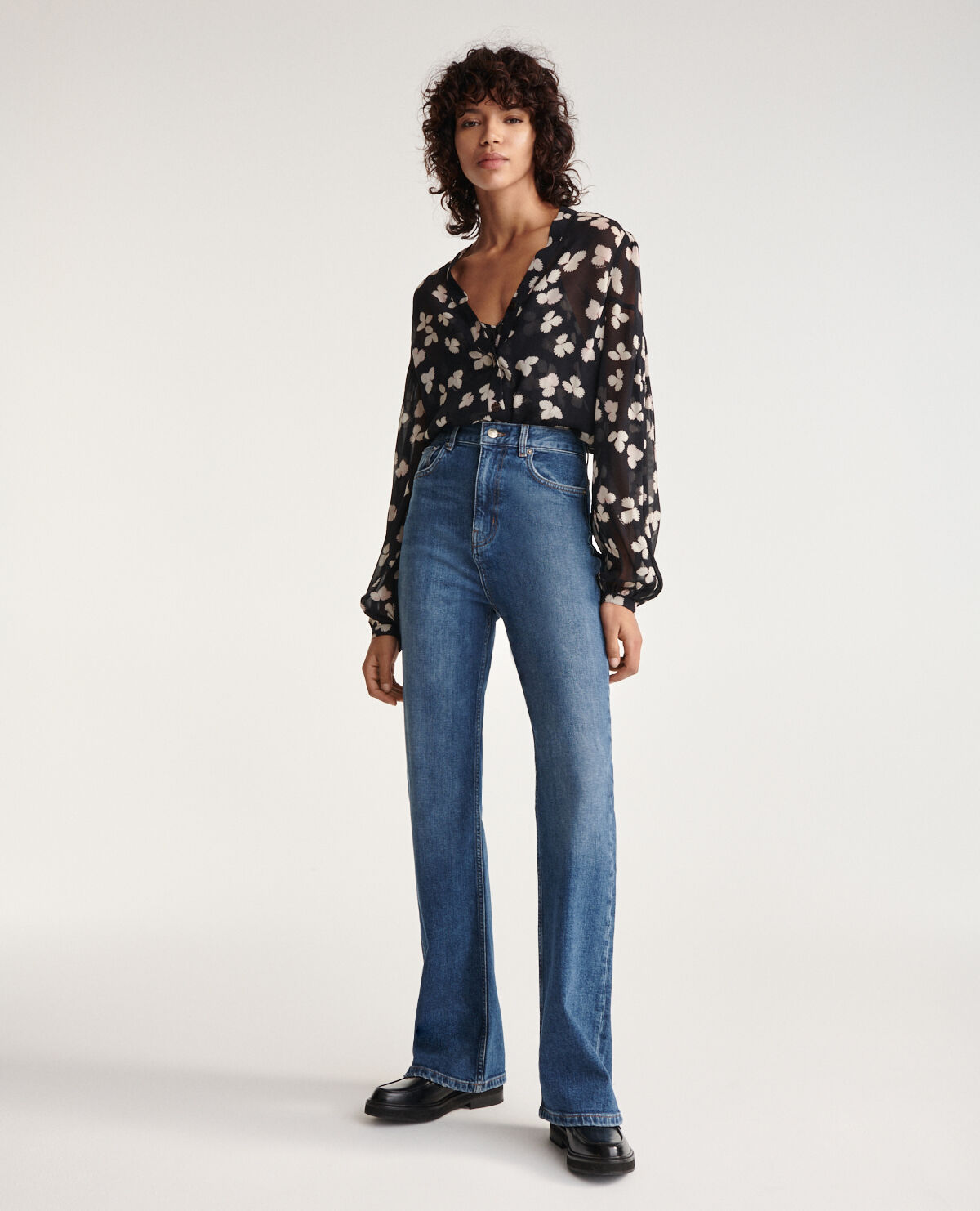 Bootcut taille haute outlet