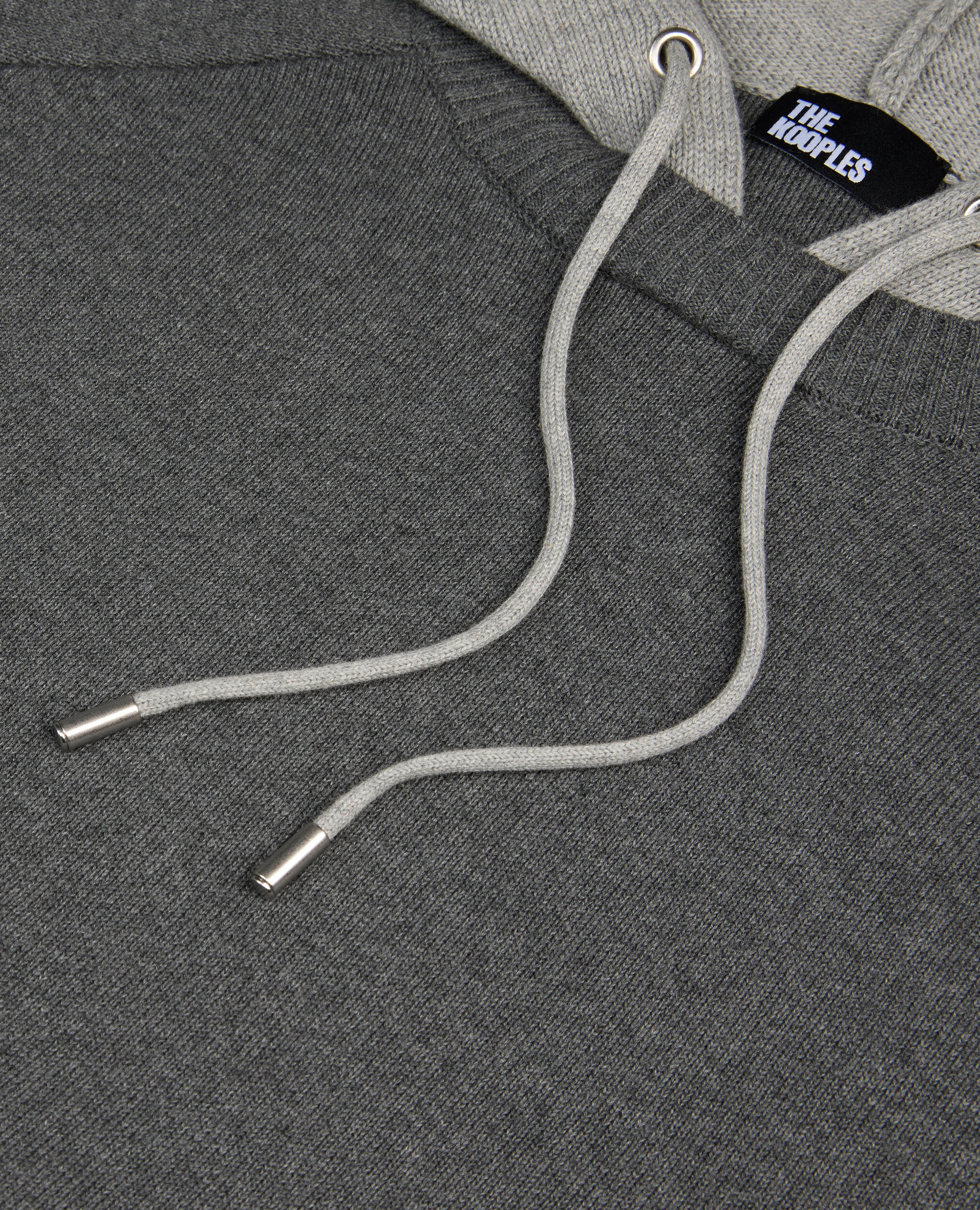Grauer Pullover aus Baumwolle, MIDDLE GREY / ANTHRACITE, hi-res image number null