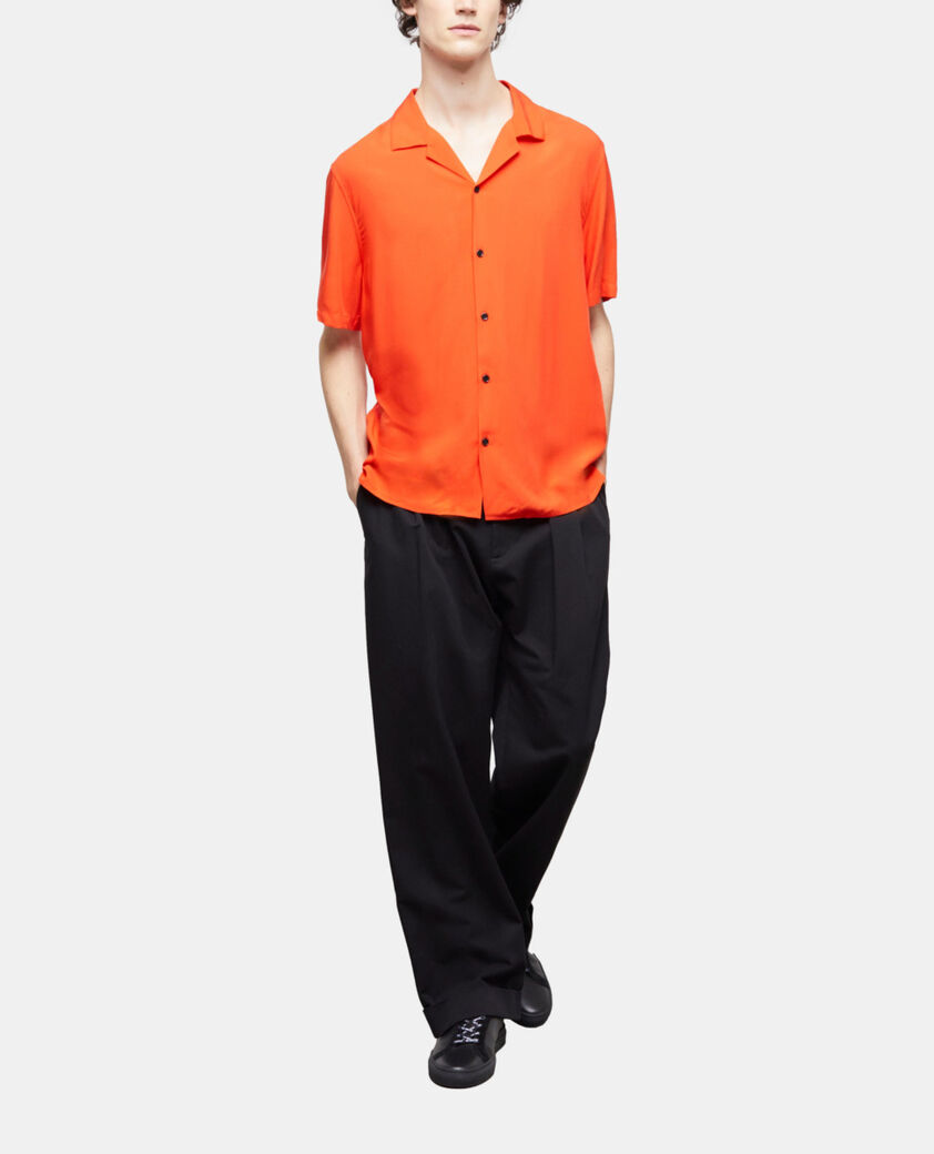 The Kooples HOMME ORANGE chemise casual orange
