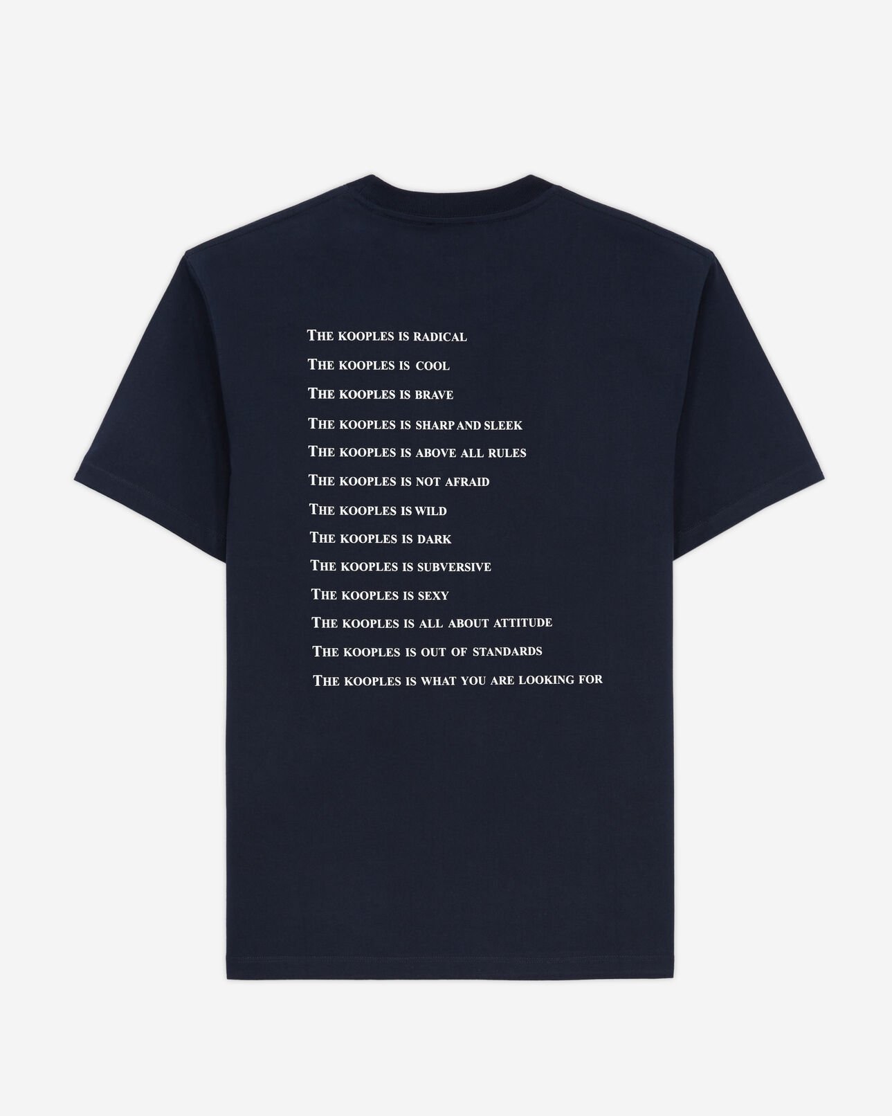 The Kooples HOMBRE NAVY camiseta what is azul