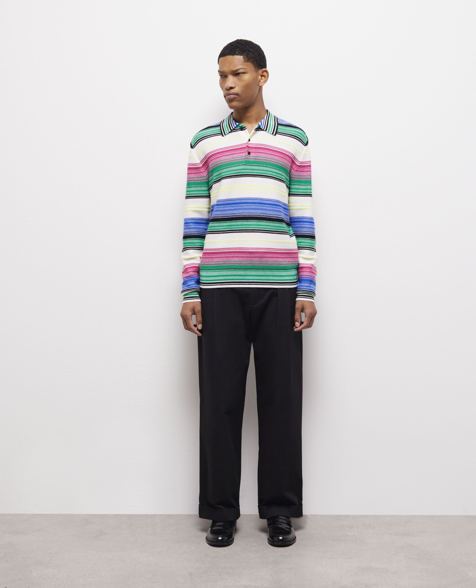 Wool printed sweater, MULTICOLOR, hi-res image number null
