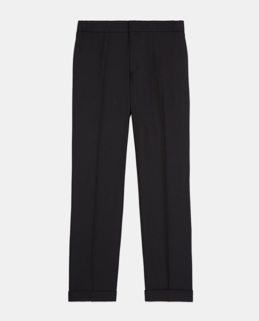 The Kooples MEN BLACK black wool pants
