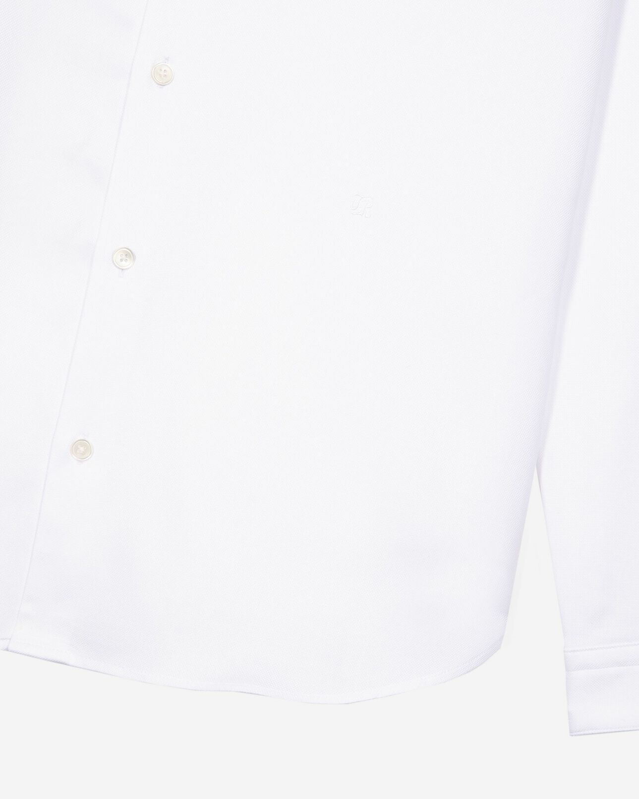 The Kooples MEN WHITE formal shirt with white collar