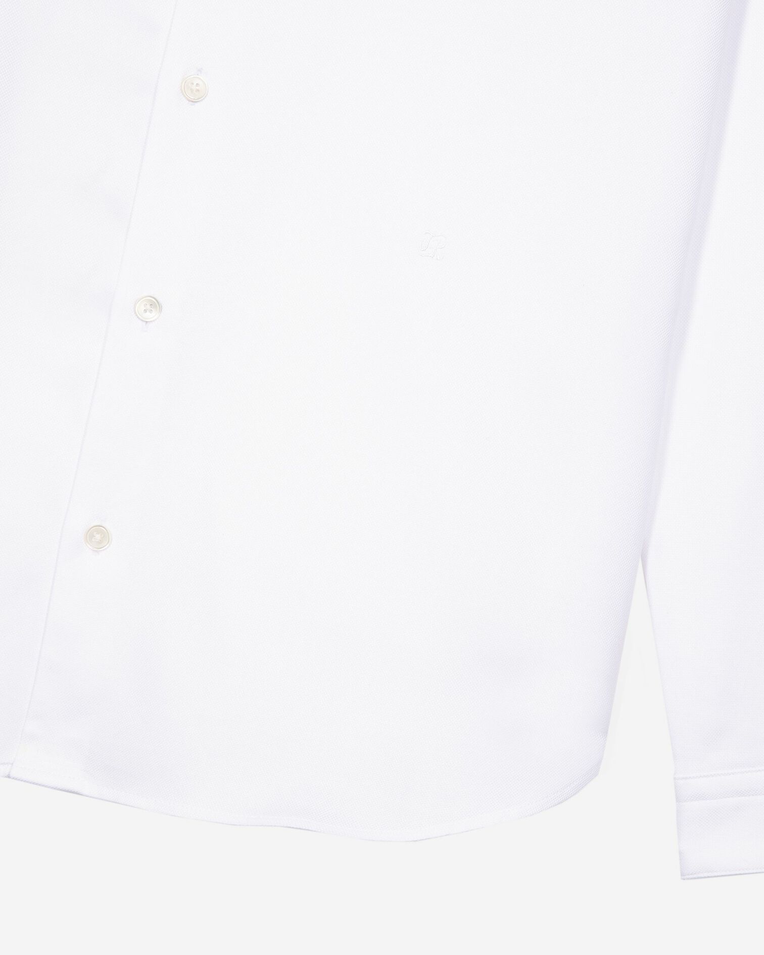 Formal shirt with white collar, WHITE, hi-res image number null