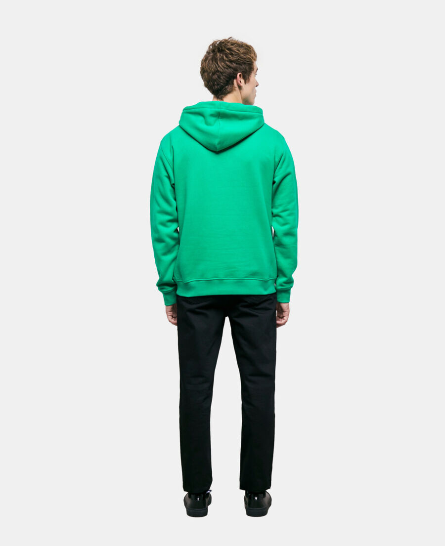 green logo sweatshirt