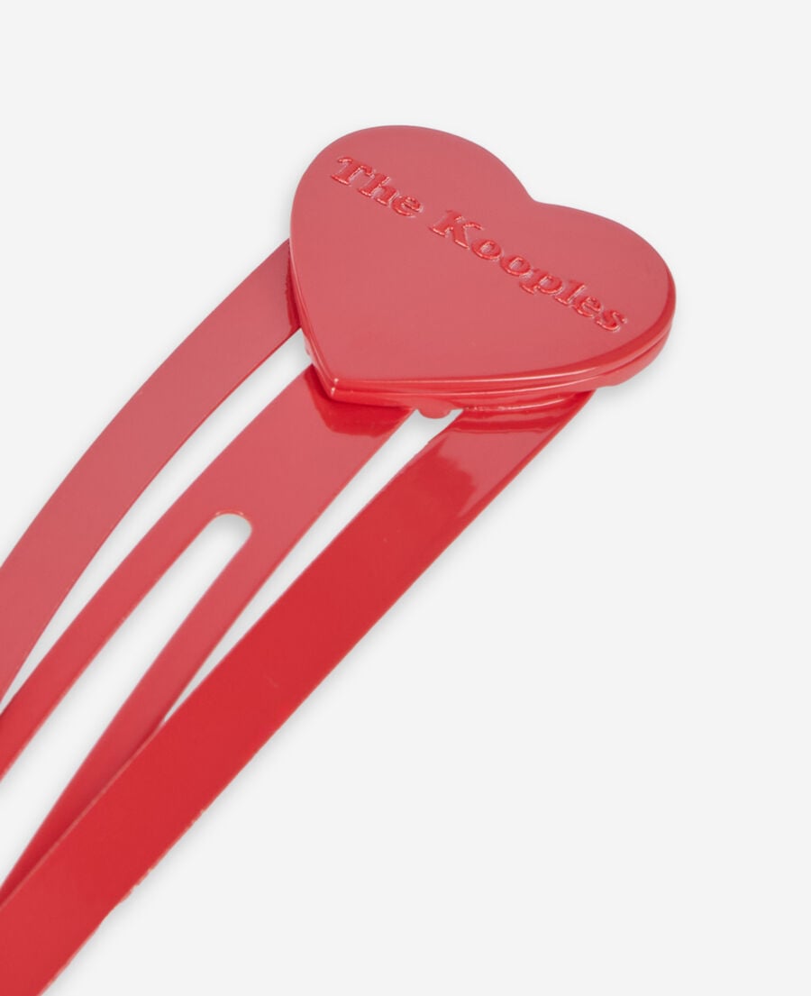 The Kooples FEMME RED bijou de sac barrette rouge