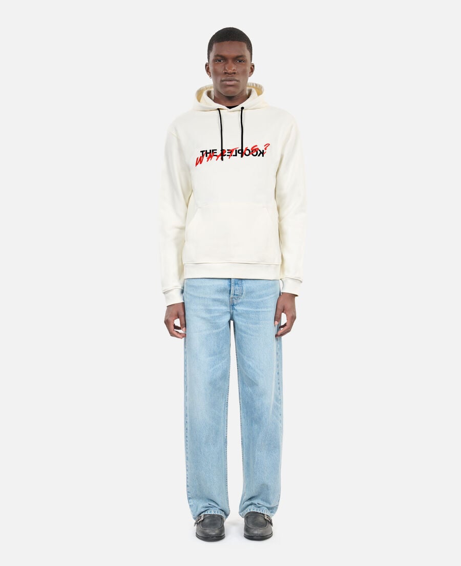The Kooples HOMME ECRU sweatshirt what is écru
