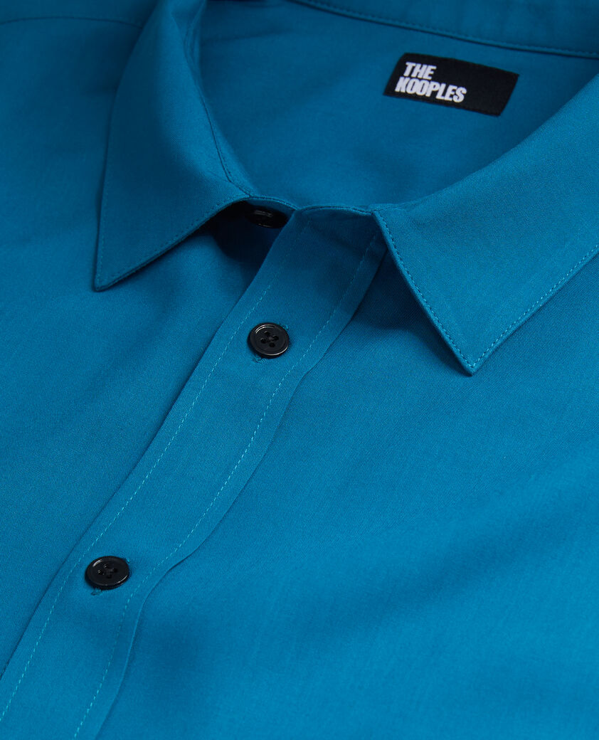 The Kooples HOMME MEDIUM BLUE chemise bleue