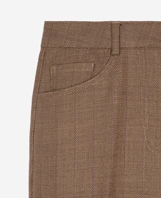 The Kooples FEMME CAMEL pantalon tailleur bootcut camel