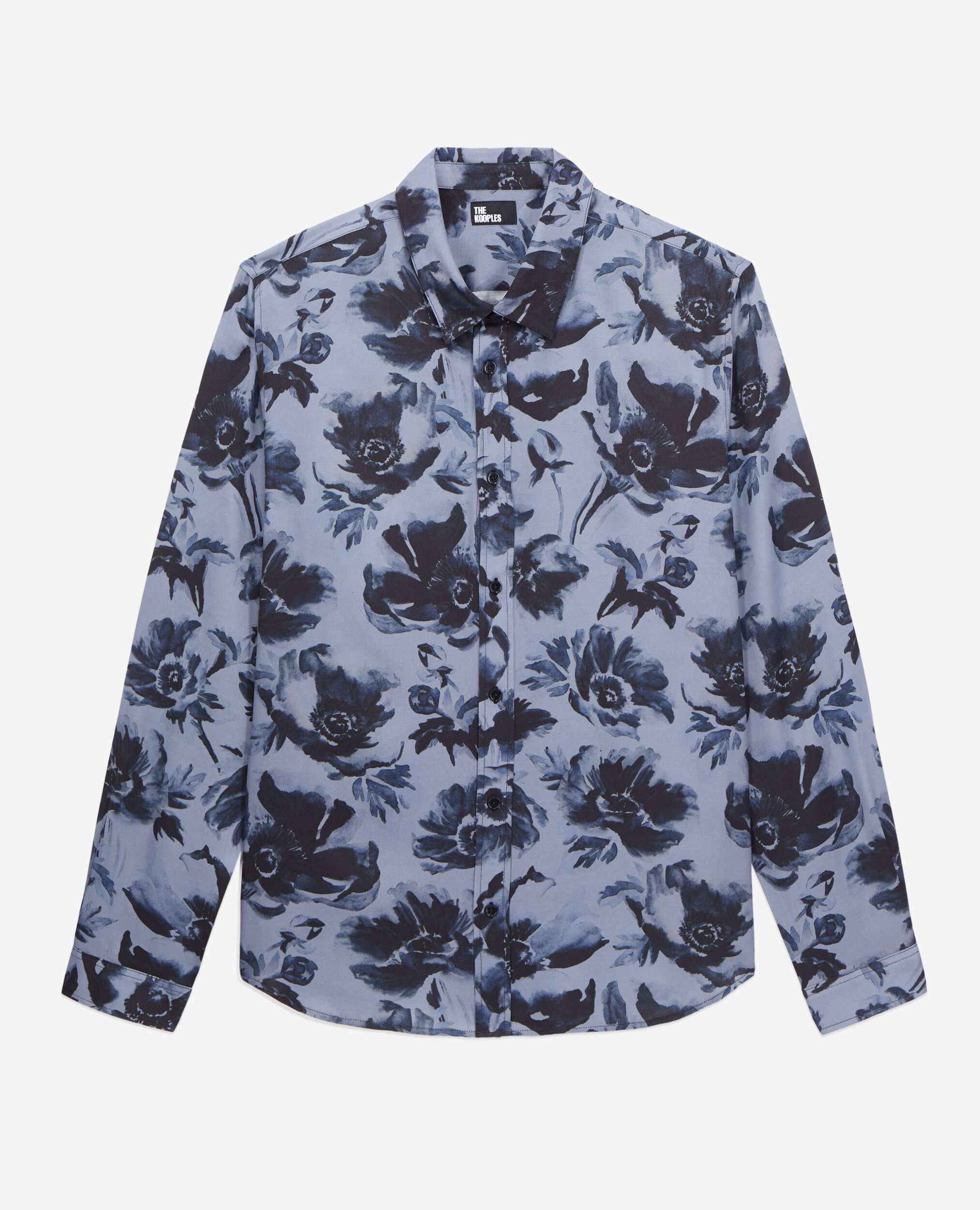 Camisa estampada, BLACK BLUE, hi-res image number null