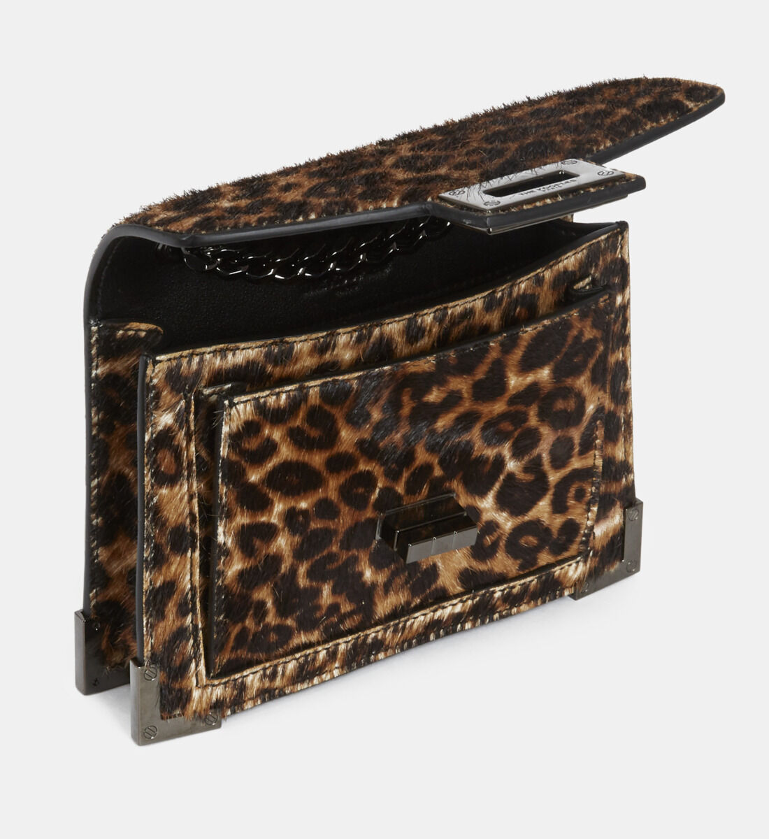 Sac clearance leopard cuir