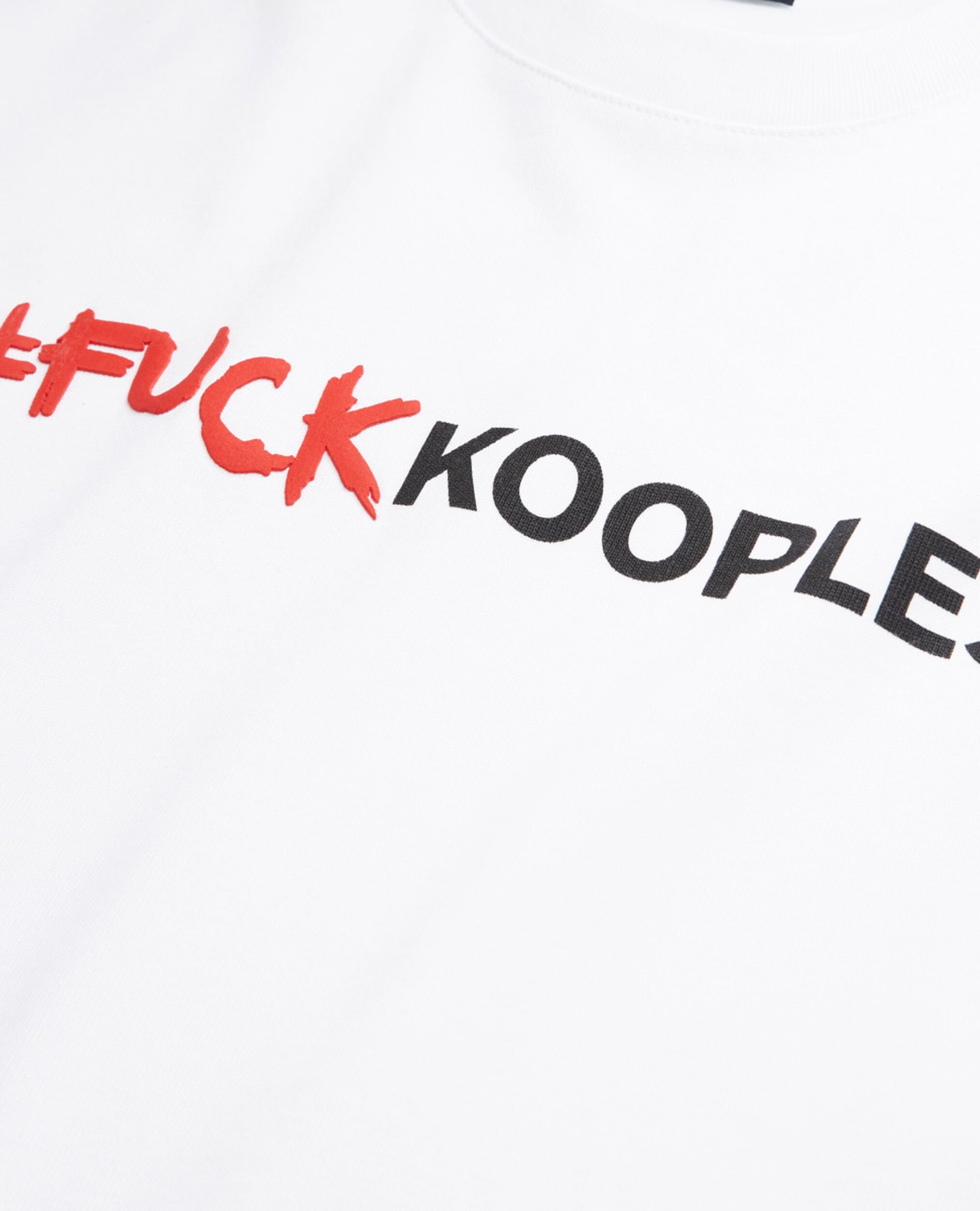 Weißes T-Shirt mit Logo, SNOW WHITE, hi-res image number null