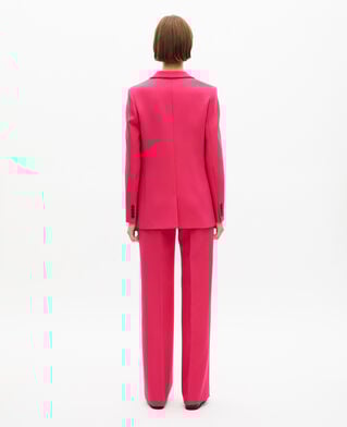 The Kooples WOMEN PINK pink crepe suit jacket