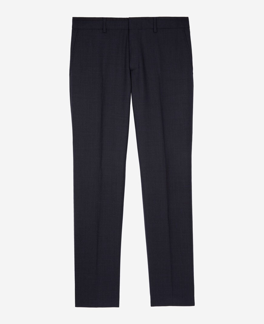 The Kooples HERREN NAVY anzughose flohfuß blau