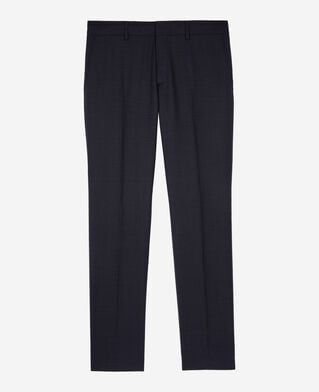 The Kooples HERREN NAVY anzughose flohfuß blau