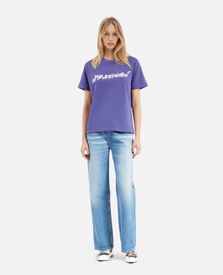 The Kooples FEMME BLUE ATLANTIQUE t-shirt what is violet