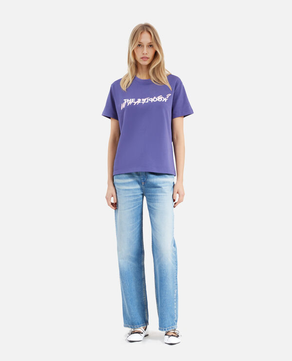 The Kooples F BLUE ATLANTIQUE what is violet t-shirt