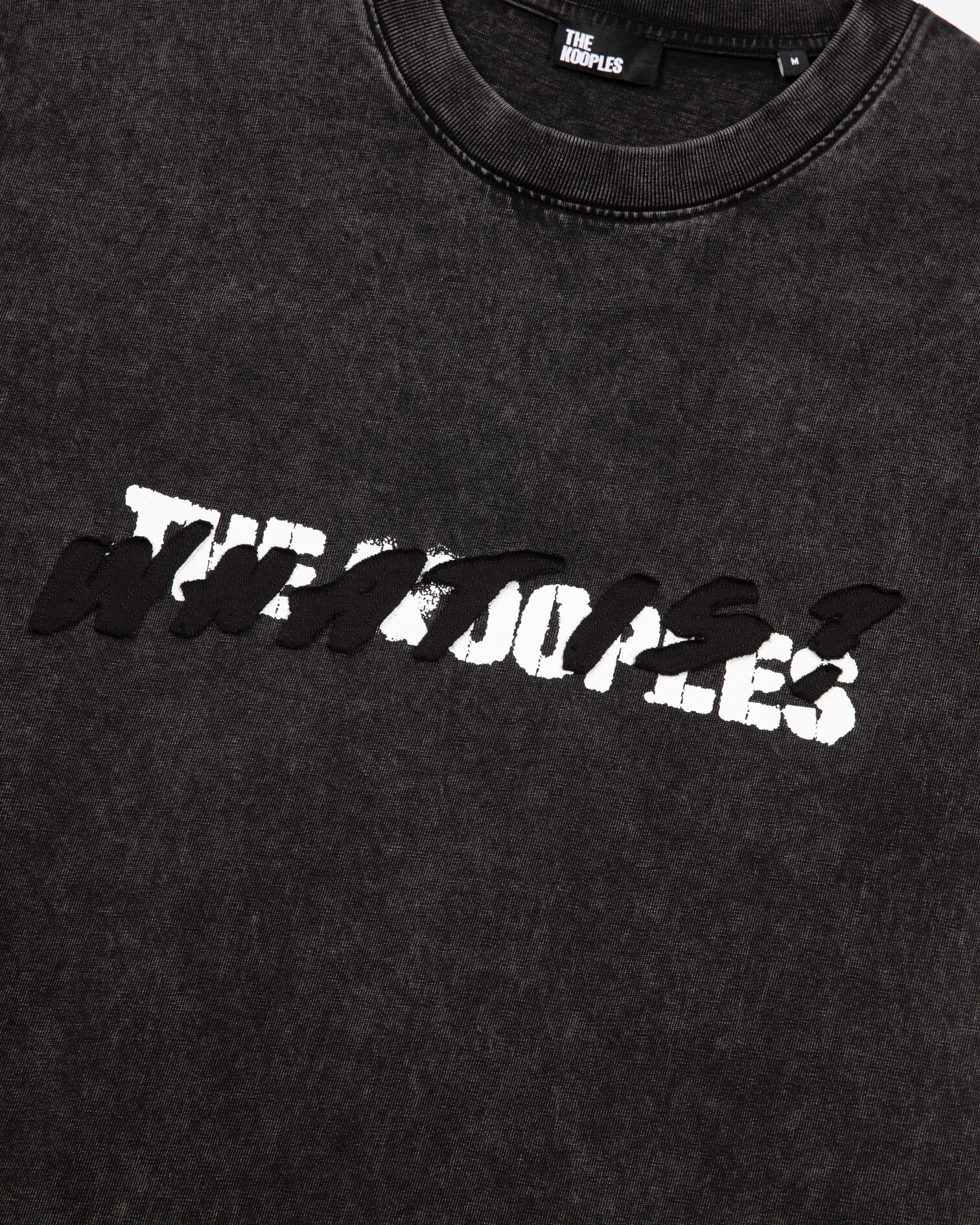 T-shirt What is noir, BLACK WASHED, hi-res image number null