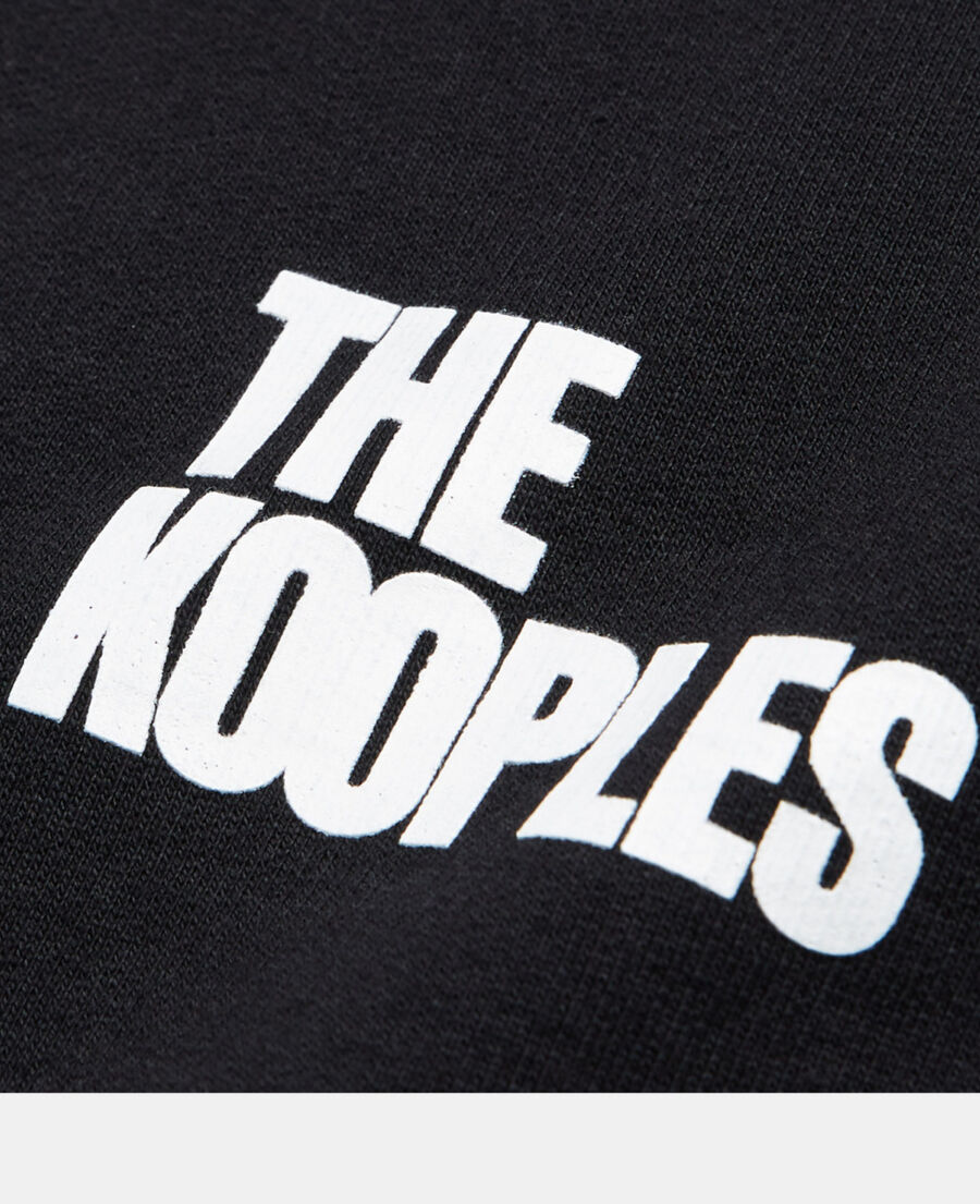 the kooples black logo sweatshirt