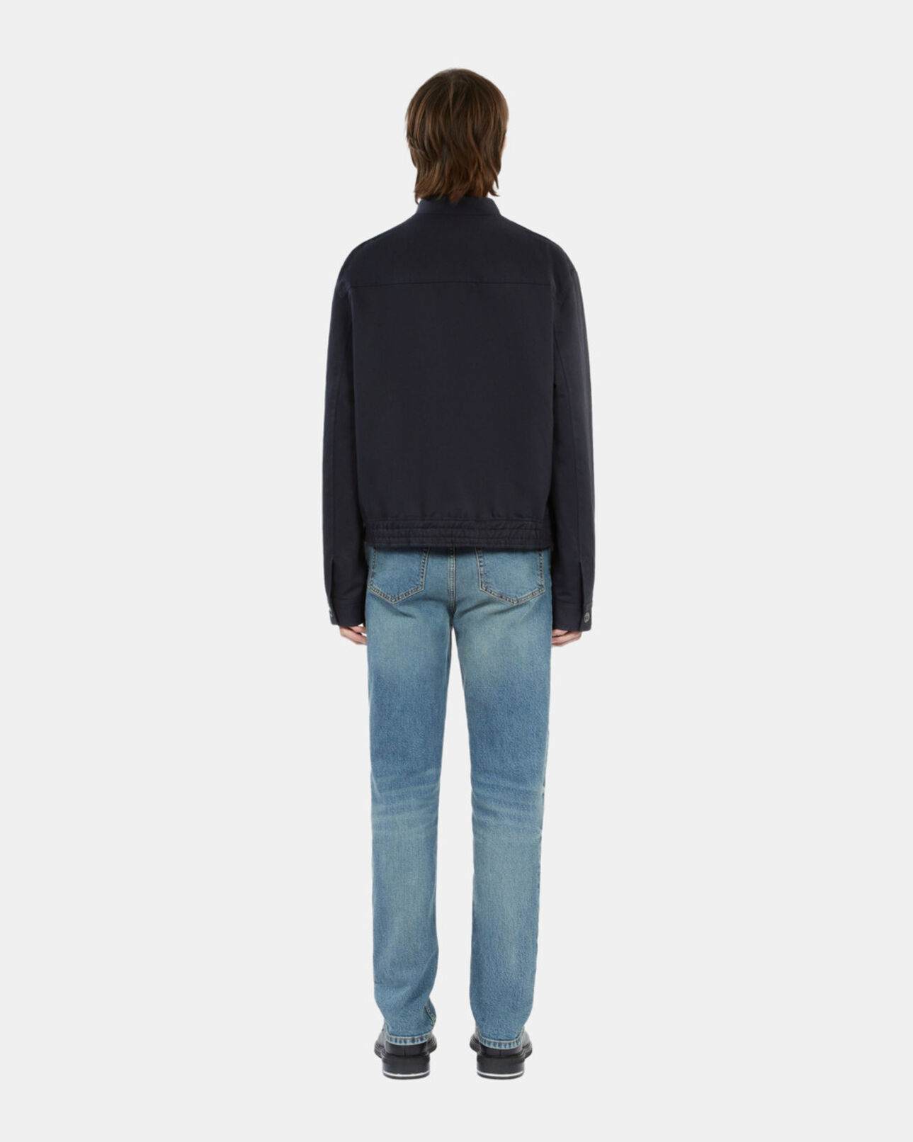 The Kooples MEN NAVY navy blue worker jacket
