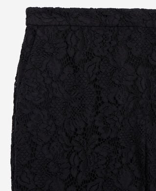 The Kooples F BLACK black lace trousers