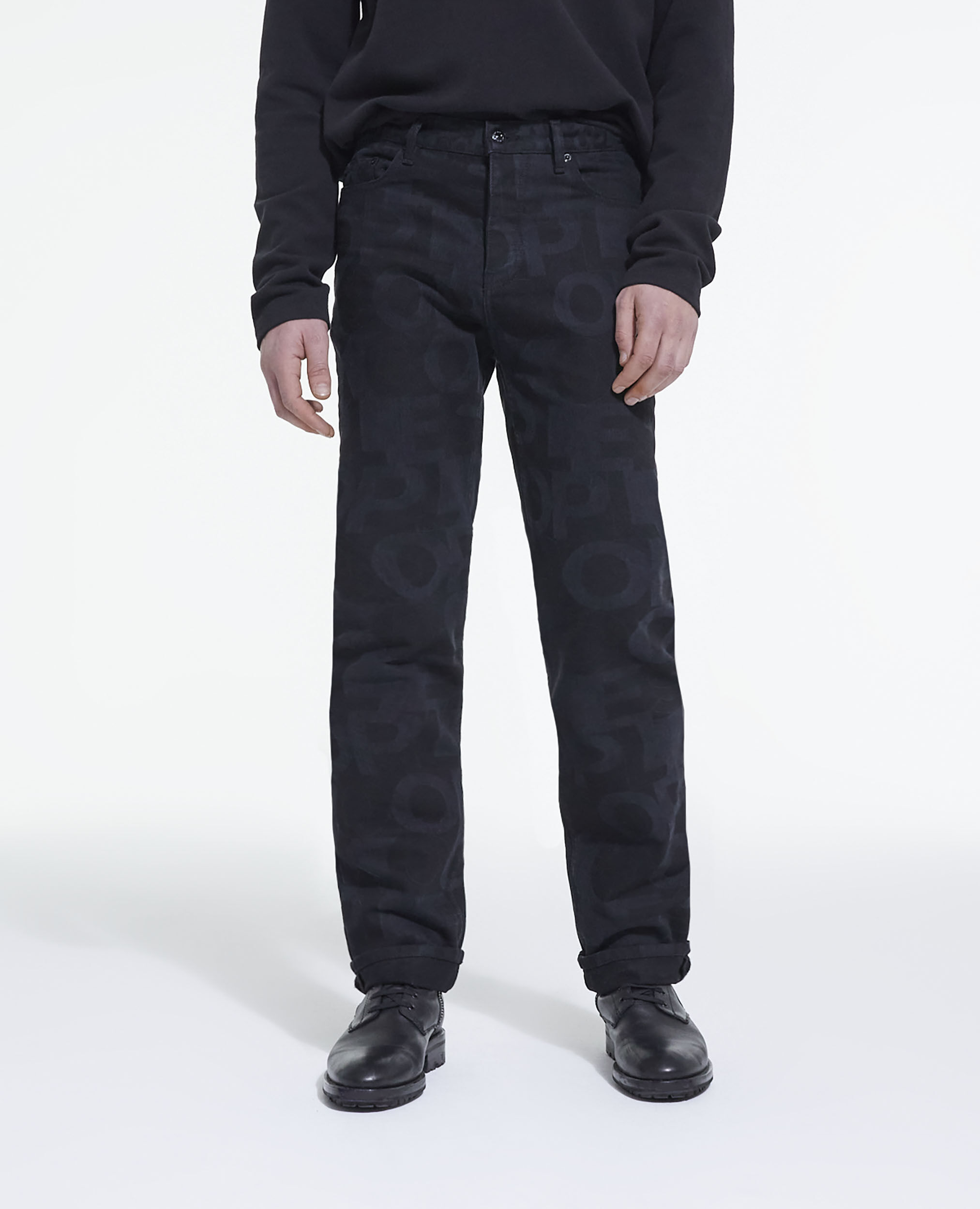 Vaqueros rectos logotipo The Kooples