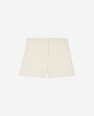 The Kooples FEMME ECRU short tailleur en tweed &eacute;cru