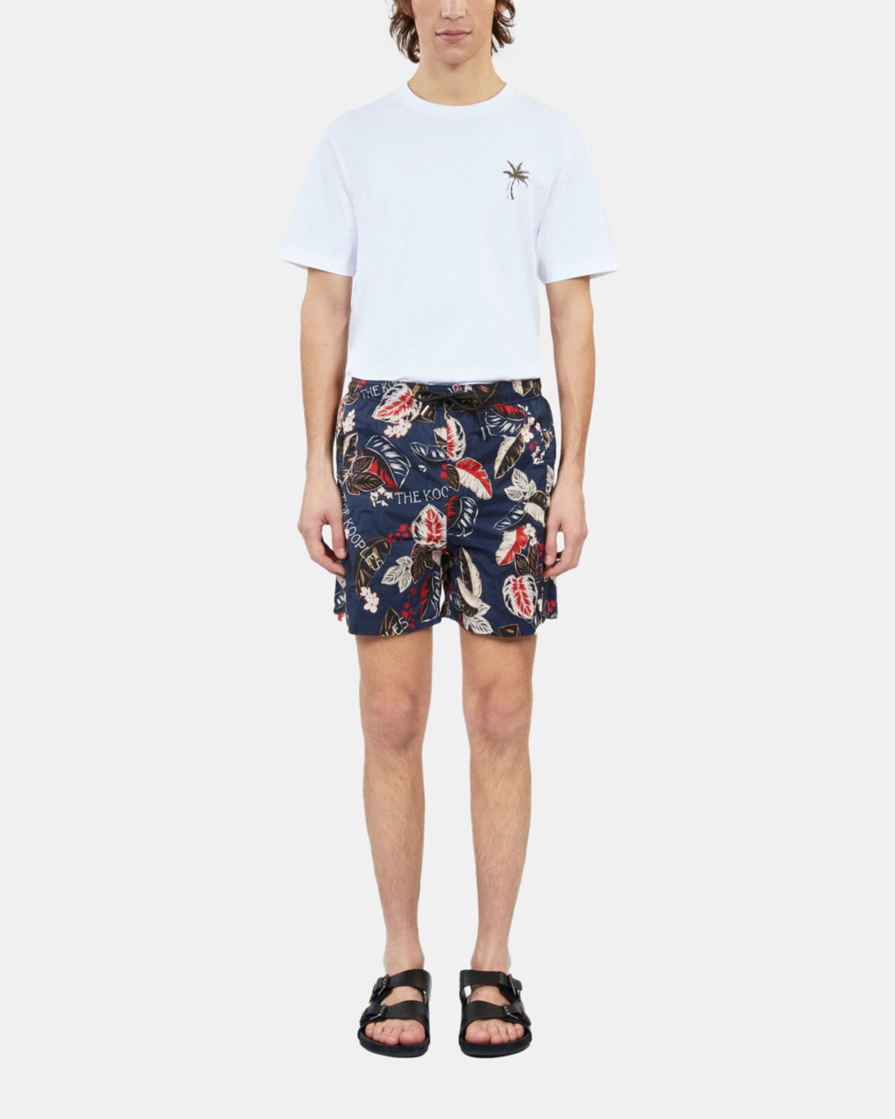 The Kooples HOMBRE NAVY bañador estampado