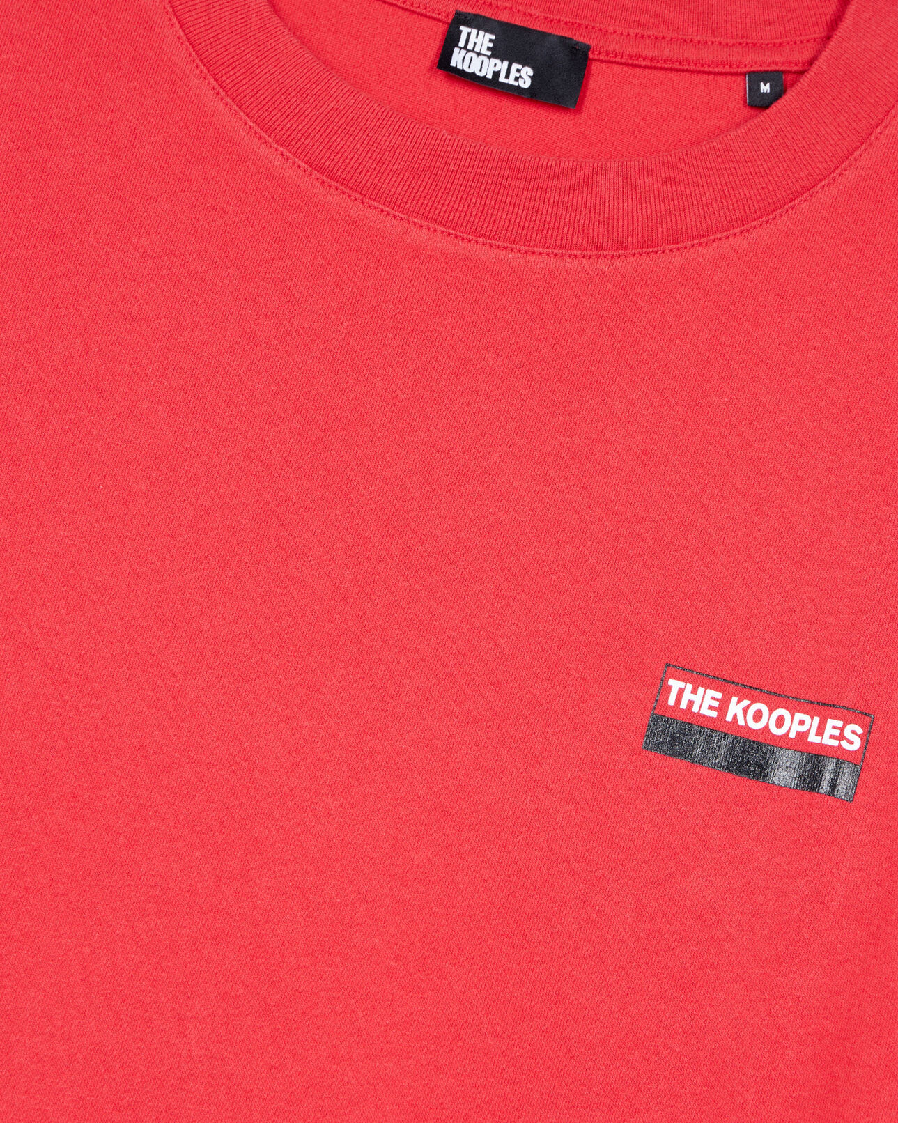 The Kooples HOMME RUBIS t-shirt avec sérigraphie rouge