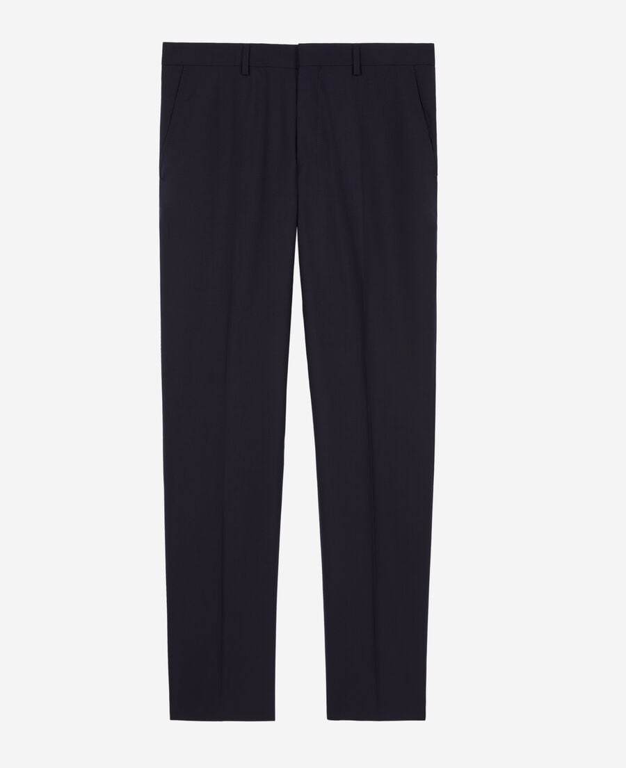 The Kooples HOMBRE DARK NAVY pantal&oacute;n traje azul marino lana