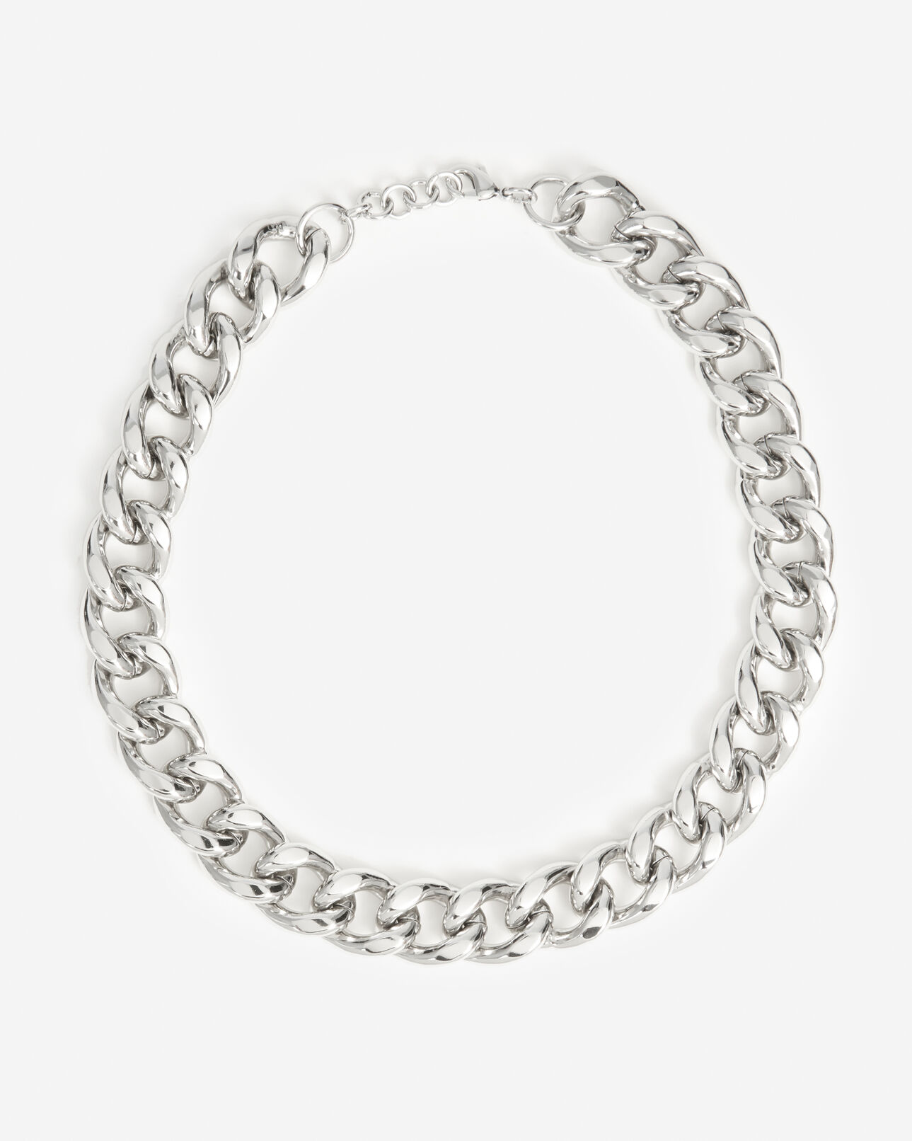 The Kooples FEMME SILVER collier argenté à maillons